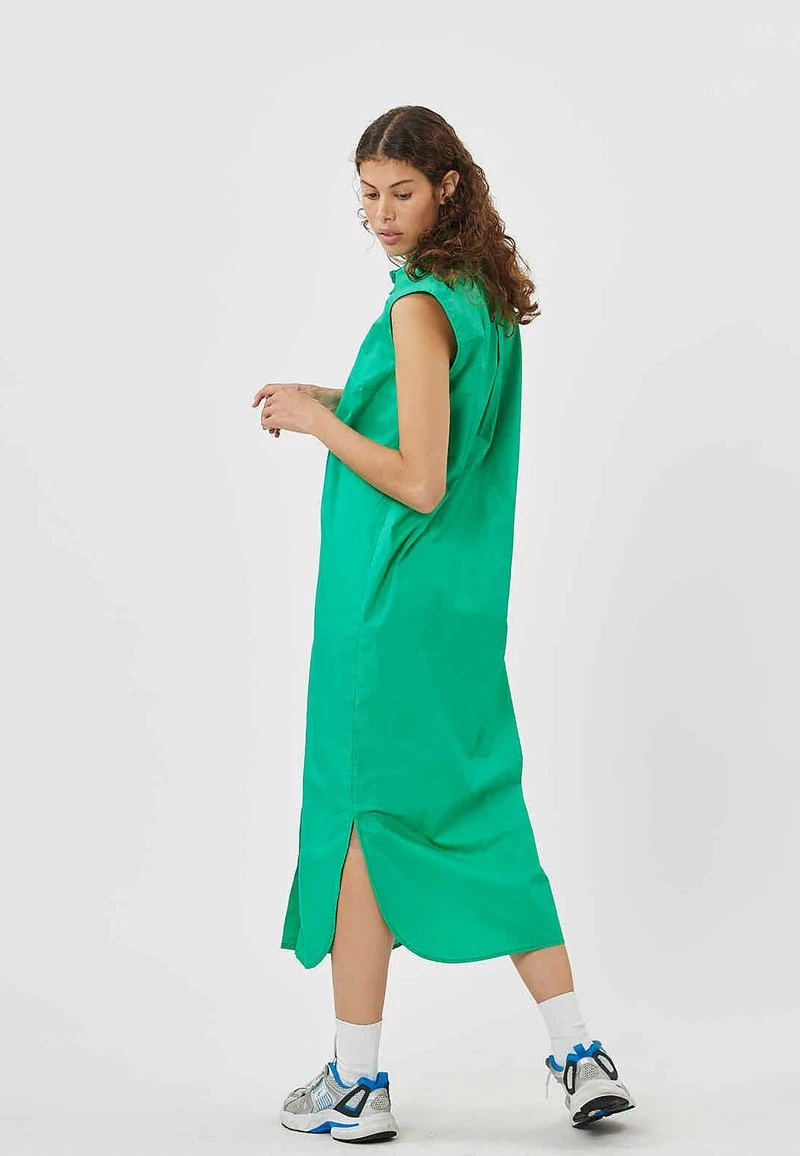 Minimum ZASIA Robe Chemise Deep Mint Femme 4 Minimum ZASIA Robe Chemise Deep Mint Femme – Image 2