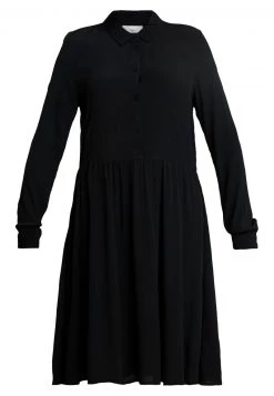 Minimum Femme BINDIE DRESS Robe Chemise Black -Minimum Soldes Magasin dc3fdcb1216945ed85ebae74a51da4c1