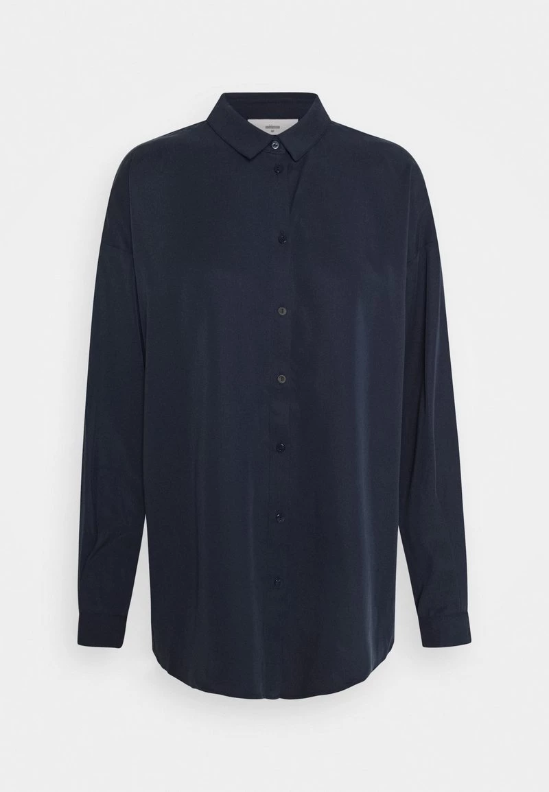 Minimum KOKO Chemisier Navy Blazer Femme 8 Minimum KOKO Chemisier Navy Blazer Femme – Image 6