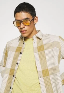 Minimum FARAN Chemise Khaki/green Homme -Minimum Soldes Magasin e01cd65d93c840aa9a7f08a23cf7745d