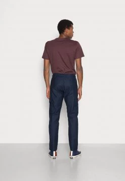 Minimum BUNK Pantalon Cargo Navy Blazer Homme -Minimum Soldes Magasin e139d8a66d3247358a49bb0cf9249e35