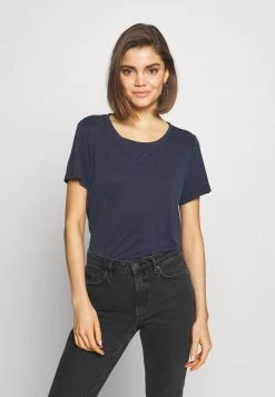 Minimum Femme RYNAH T Shirt Basique Navy