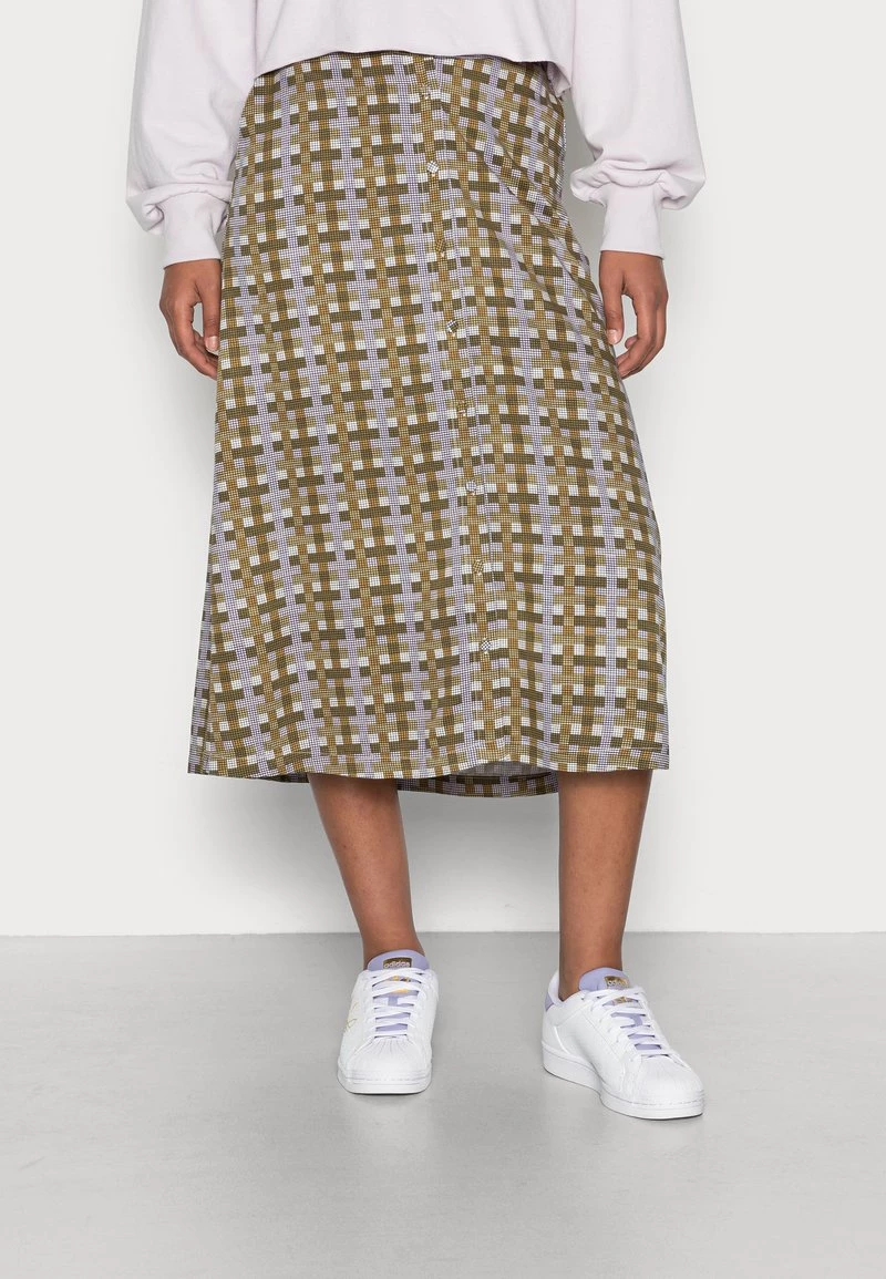 Minimum Femme MAISA Jupe Trapèze Military Olive 3 Minimum Femme MAISA Jupe Trapèze Military Olive