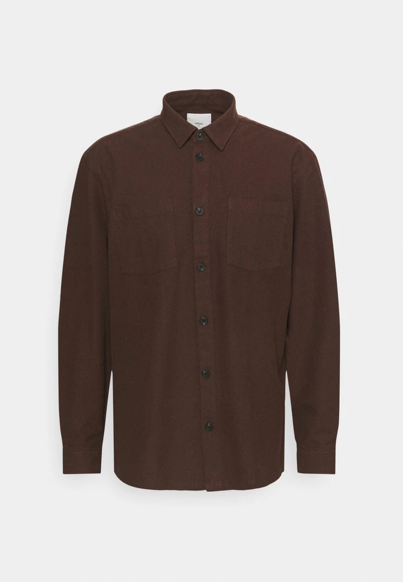 Minimum SIVAS Chemise Coffee Bean Homme 3 Minimum SIVAS Chemise Coffee Bean Homme