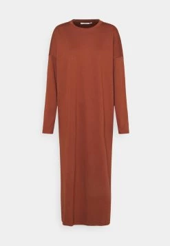 Minimum REGIZZE Robe Longue Metallic Red Femme