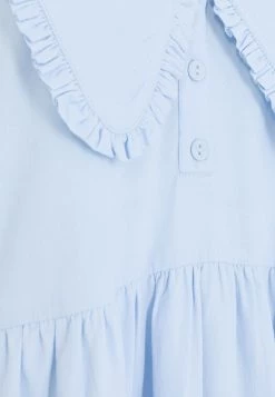 Minimum LARALINA Robe Chemise Chambray Blue Femme -Minimum Soldes Magasin ee705ba44633487c8496288bea5b54fc