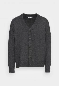 Minimum CARDO Gilet Dark Grey Mel Homme -Minimum Soldes Magasin f0fb788f38b940d28c0cbd678a7f130f