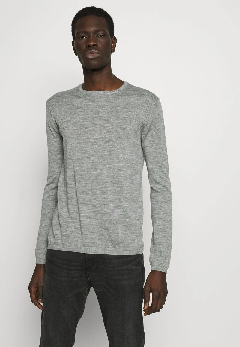 Minimum Homme ARVID Pullover Grey Melange 3 Minimum Homme ARVID Pullover Grey Melange