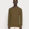 Minimum PEDERSEN Pullover Dark Olive Homme