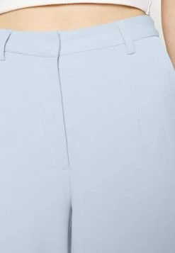 Minimum LESSA Pantalon Classique Chambray Blue Femme -Minimum Soldes Magasin f5d4b3e51d374612a4b3aa0970a74122