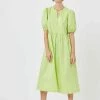 Minimum Femme VILJANE Robe De Jour Lettuce Green