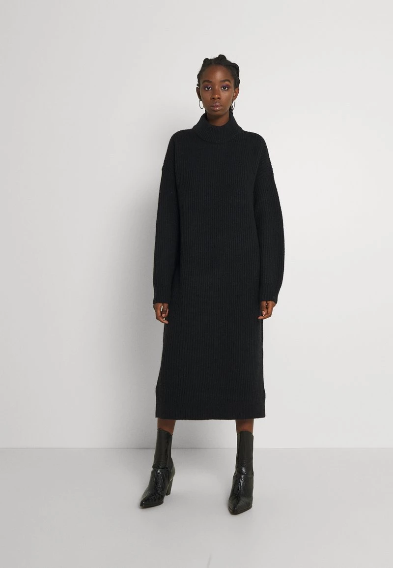 Minimum PIPPALIKA Robe Pull Black Femme 3 Minimum PIPPALIKA Robe Pull Black Femme