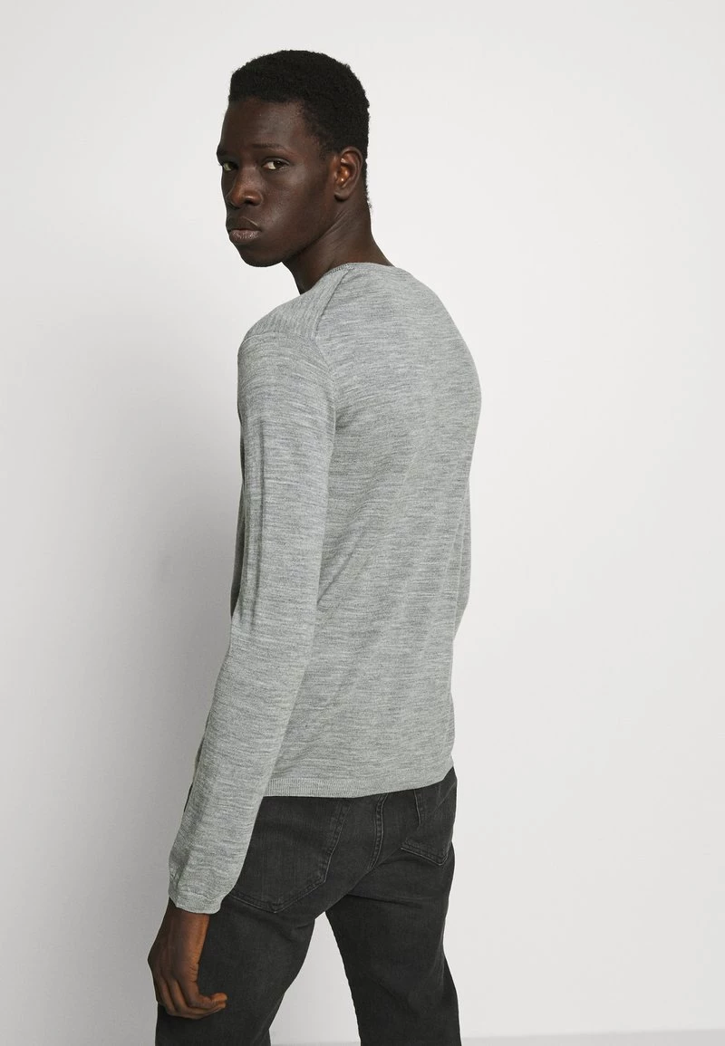 Minimum Homme ARVID Pullover Grey Melange 5 Minimum Homme ARVID Pullover Grey Melange – Image 3