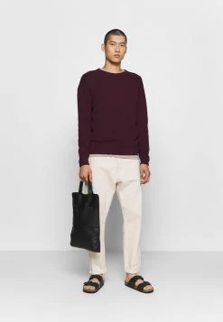 Minimum Homme PEDERSEN Pullover Bordeaux -Minimum Soldes Magasin fac292602c1b4acca395784589f298f6