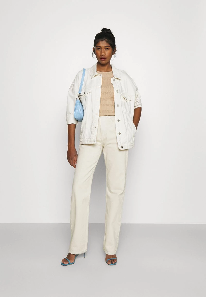 Minimum SMUKKA T Shirt Imprimé Beige Femme 4 Minimum SMUKKA T Shirt Imprimé Beige Femme – Image 2