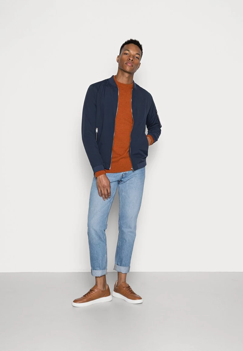 Minimum HJULER Pullover Glazed Ginger Melange Homme 4 Minimum HJULER Pullover Glazed Ginger Melange Homme – Image 2