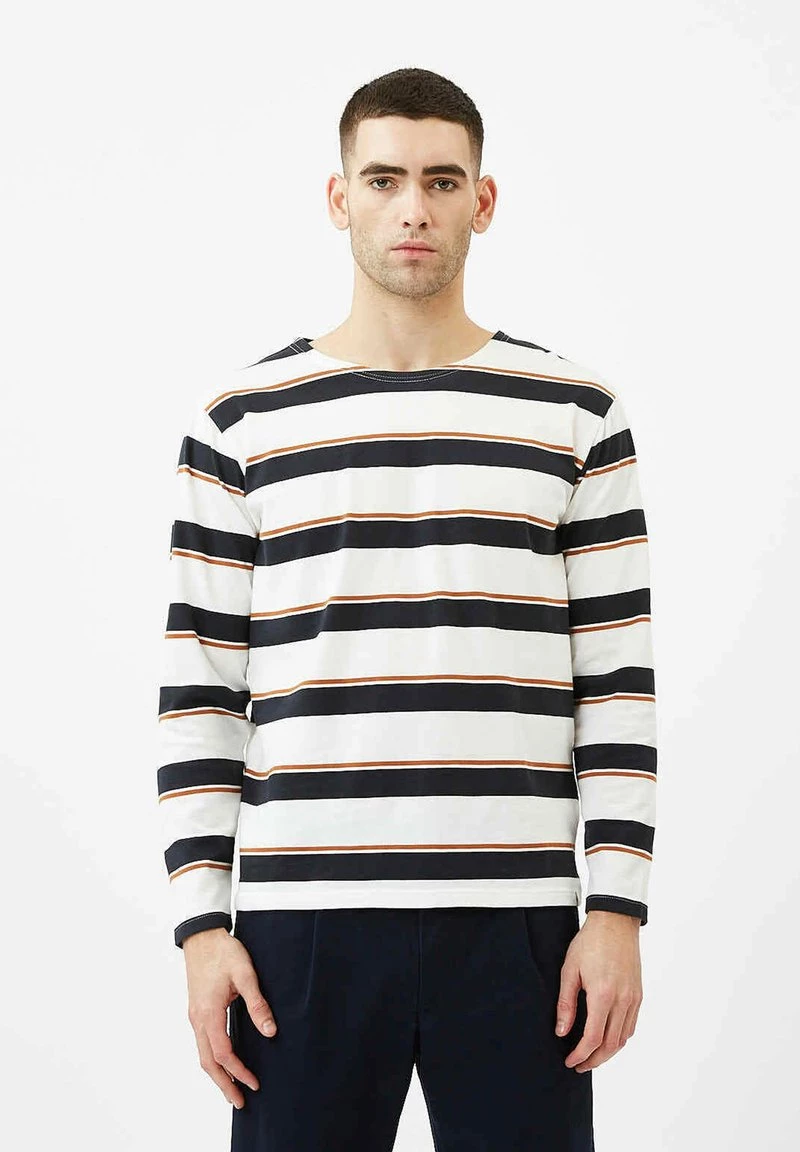 Minimum Homme ORVILLE T Shirt à Manches Longues Broken White 3 Minimum Homme ORVILLE T Shirt à Manches Longues Broken White