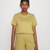Minimum Femme KIMMA T Shirt Basique Khaki/green -Minimum Soldes Magasin ff1bf53ae37449e1b3314d69e66b4ec7