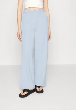 Minimum LESSA Pantalon Classique Chambray Blue Femme